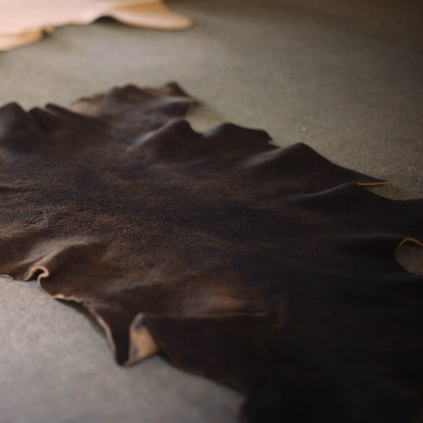 Kyoto Tradition Altschwarz Deerskin Leather - Image 6